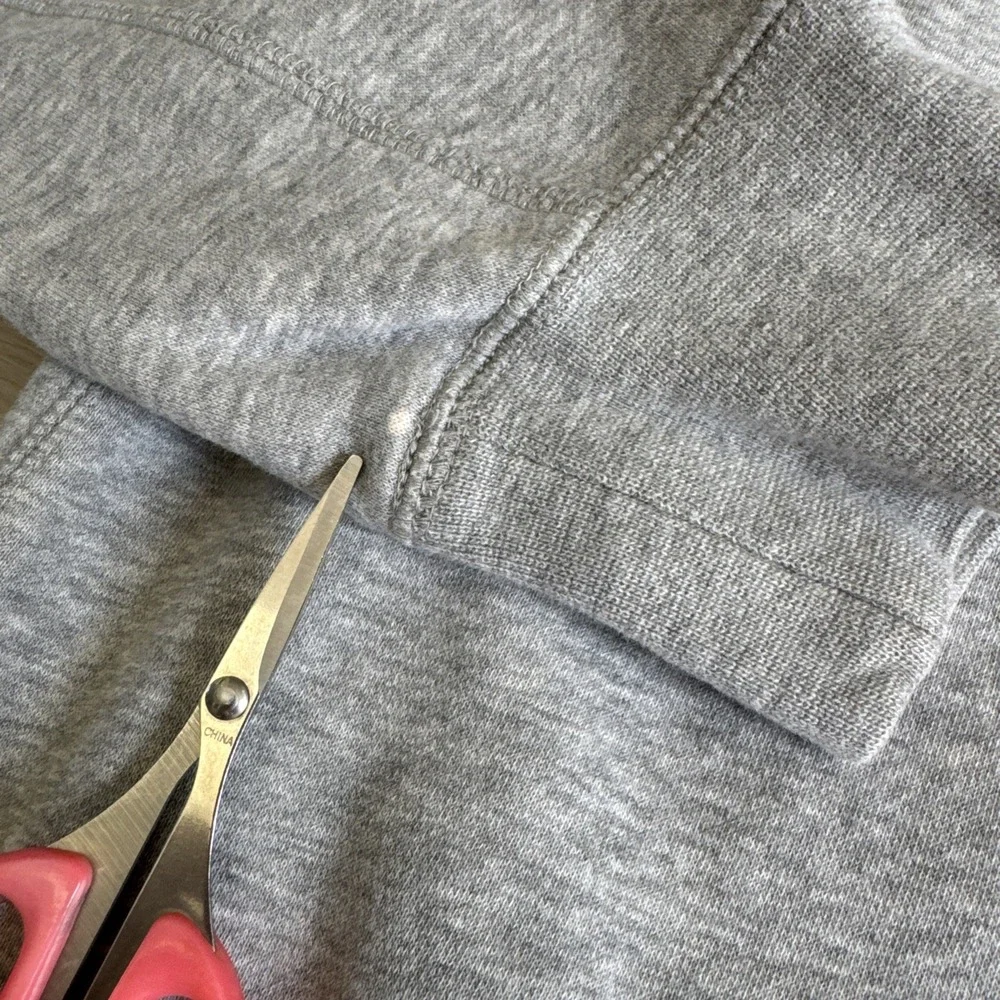 Michael Jordan #23 Sweatshirt Hoodie‎ Air Jordan Jumpman Nike Gray Grey Men's M